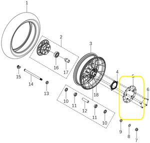 KOVE 510F/125R/JAWA 500F Arka Fren Diski