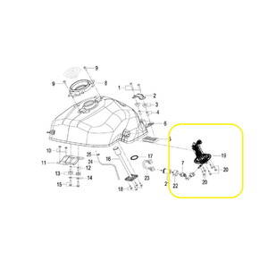 KOVE 510X/JAWA 500X Benzin Pompası