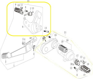 BAROSSA GV650 Ön Basamak Komple sağ