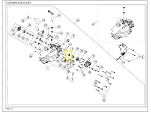 JAWA PERAKCL350 Devirdaim Keçesi