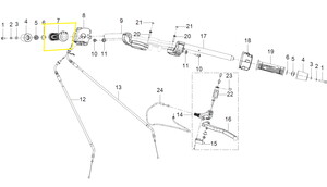 QJ SRK400RR/ATR125/SRK125R/SRK125S Elcik Sağ