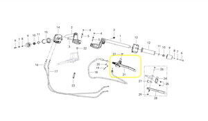 KOVE 250RR Debriyaj Kolu