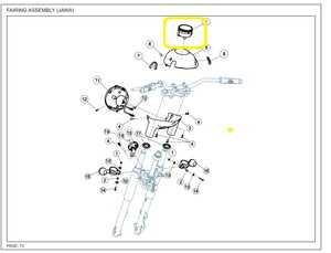 JAWA CLASSIC300CL Kilometre Saati