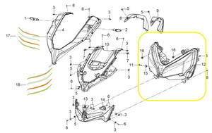 BAROSSA ADV125 Ön Far Led