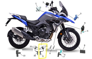 KOVE 510X/510F/JAWA 500X/500F Ateşleme Bobini sağ