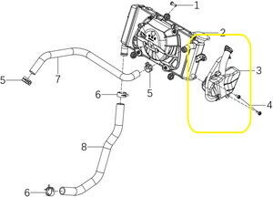 QJ FORTRESS250 Radyatör Su Bidonu