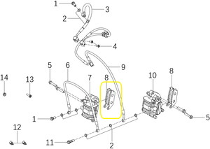 JAWA 500F Ön Fren Balatası orjinal
