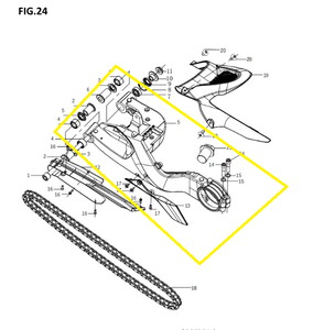 BAROSSA JEDI750 Arka Maşa/Mafsal