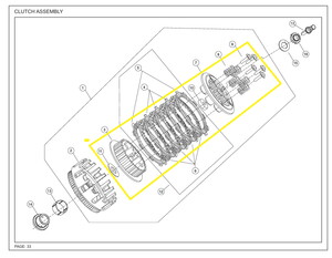 JAWA PERAK Debriyaj Tası Komple