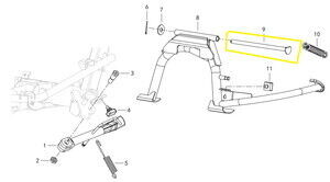 QJ FORTRESS250 Orta Sehpa Mili