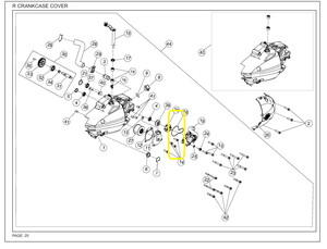 JAWA PERAK Devirdaim Kapağı Contası