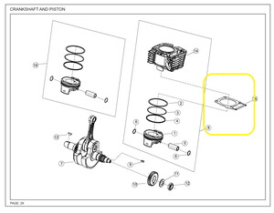 JAWA CLASSIC300CL/PERAK Silindir Alt Conta