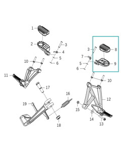 KOVE 800X Ön Basamak sağ