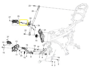 QJ SRV550ST Arka Basamak Yayı
