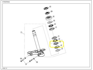 JAWA CLASSIC300CL Furç Yatağı Alt