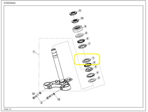 JAWA CLASSIC300CL Furç Yatağı Üst
