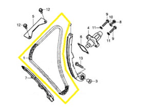 BAROSSA JEDI750 Egzantrik Zinciri