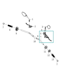 KOVE 800X Ön Fren Merkezi Üst