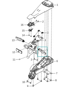 KOVE 800X Ön-Arka Sinyal Sağ