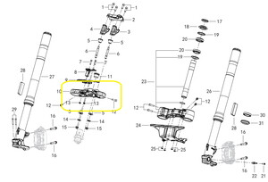 QJ SRT800X Furç Üst Mesnedi