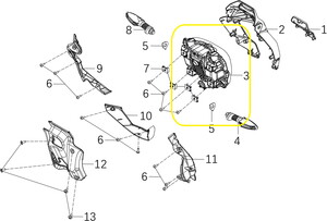 KOVE 125R/250R Ön Far