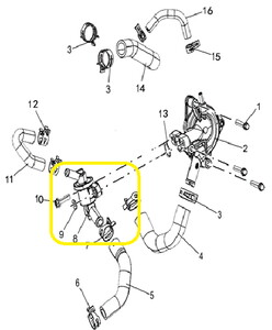BAROSSA ADV125 Termostat