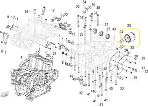 KOVE 510X Yağ Filtresi orijinal