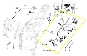QJ SRK125S Elektrik Tesisatı