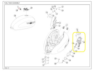 JAWA CLASSIC300CL Benzin Pompası
