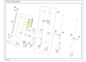 JAWA PERAK Ön Amortisör Keçesi