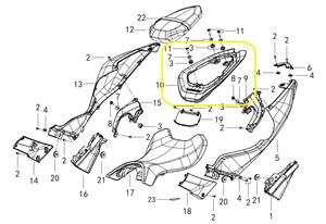 QJ SRK 125 S SELE ALTI  KIRMIZI