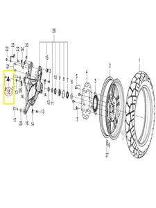 QJ SRK 400 RR HIZ SENSÖRÜ C5