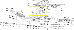 BENELLİ 502-C ARKA ÇAMUR BAĞ. PLAST 65772P080000