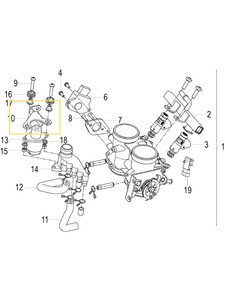 QJ SRK 400RR MAP SENSÖRÜ BAĞLANTI SACI C2