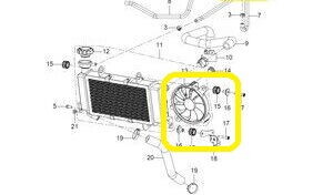  QJ SRT 800 X RADYATÖR FANI BÜYÜK