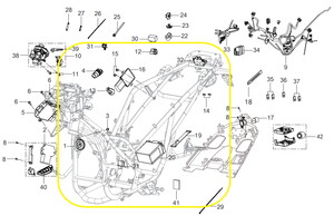 QJ ATR 125 MOTOR ŞASESİ