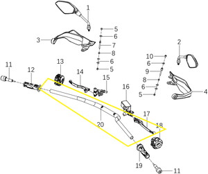  QJ SRK 125 S GİDON / DİREKSİYON