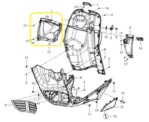 QJ LTM 125 ÖN CEP SAĞ KIRMIZI