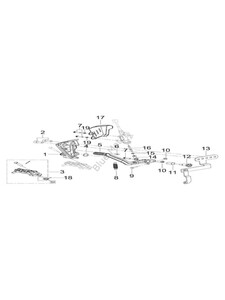 BENELLİ 502-C VİTES PEDALI PULU 58216S010000 X10