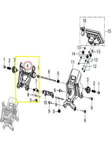 QJ SRT 800 ÖN CAM BAĞLANTI DEMİRİ