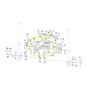  BENELLİ 502-C ÖN ÇAMURLUK SİYAH 65101P29BC00