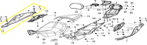  BENELLİ 502-C YAN KAPAK SAĞ 65688P080000