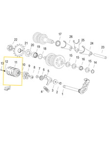 QJ SRK 125 S VİTES TAMBURU S17